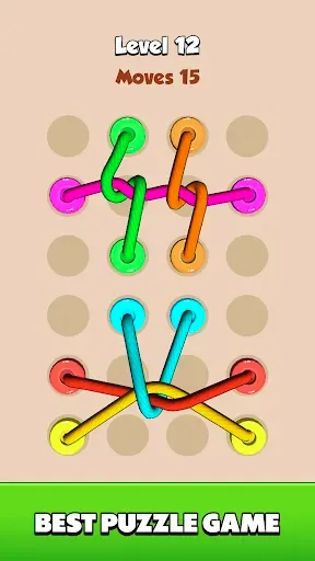 Скриншот 2 — Color Tangled Rope 3D