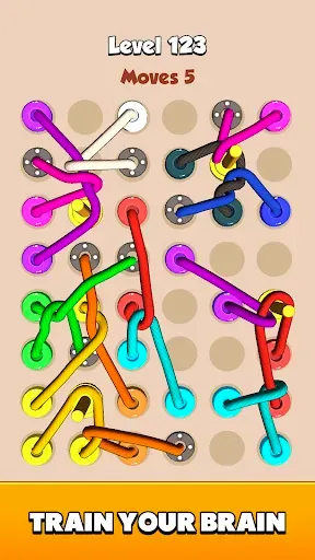 Скриншот 3 — Color Tangled Rope 3D