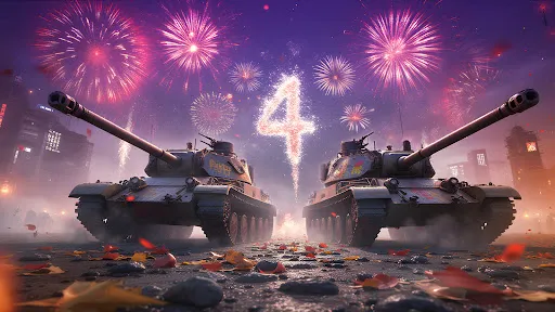 Скриншот 1 — Tank Warfare: PvP Tanks Blitz