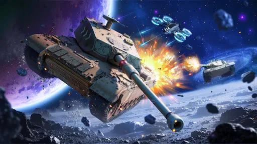 Скриншот 2 — Tank Warfare: PvP Tanks Blitz