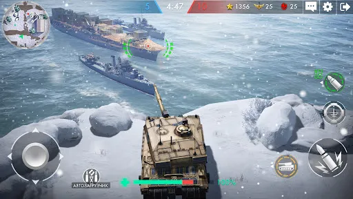 Скриншот 3 — Tank Warfare: PvP Tanks Blitz