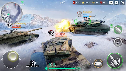 Скриншот 5 — Tank Warfare: PvP Tanks Blitz
