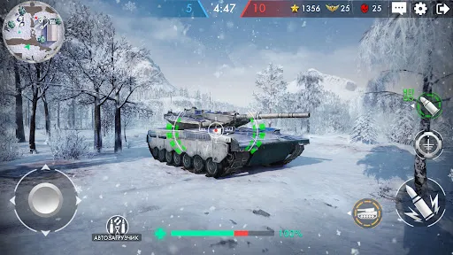 Скриншот 6 — Tank Warfare: PvP Tanks Blitz