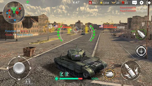 Скриншот 8 — Tank Warfare: PvP Tanks Blitz
