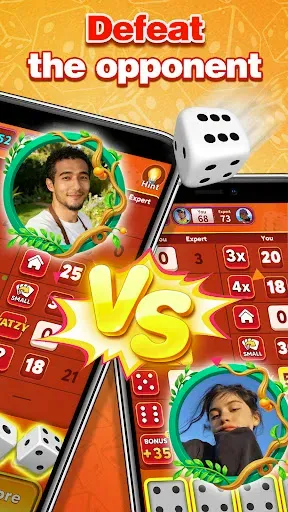 Скриншот 1 — Yatzy Champ: Dice PVP Fun Game
