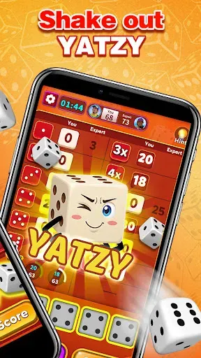 Скриншот 3 — Yatzy Champ: Dice PVP Fun Game
