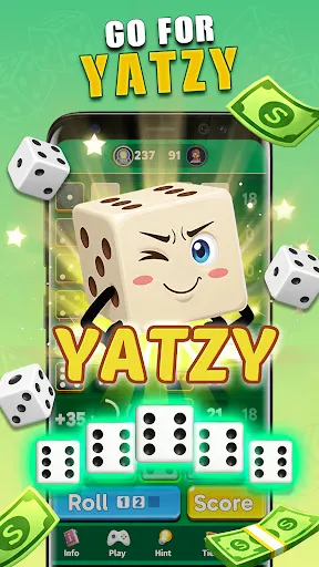 Скриншот 4 — Yatzy Roll: Classic Dice Game