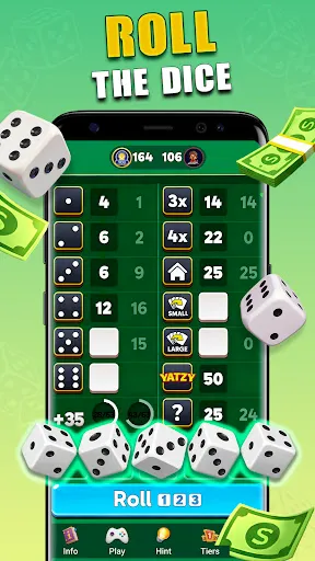 Скриншот 7 — Yatzy Roll: Classic Dice Game