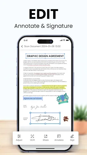 Скриншот 4 — LightPDF Scanner: Scan & OCR