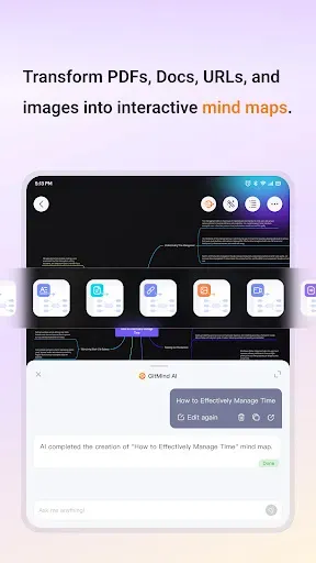 Скриншот 8 — GitMind: AI Mind Mapping App