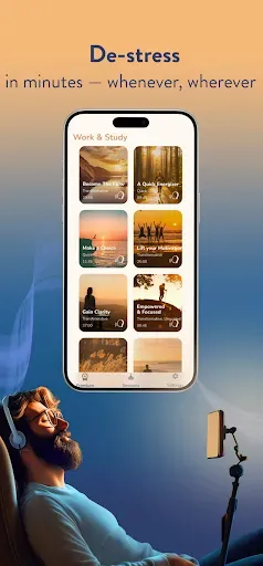 Скриншот 3 — BE LIGHT: Calm & Focus Boost
