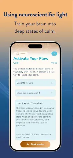 Скриншот 6 — BE LIGHT: Calm & Focus Boost