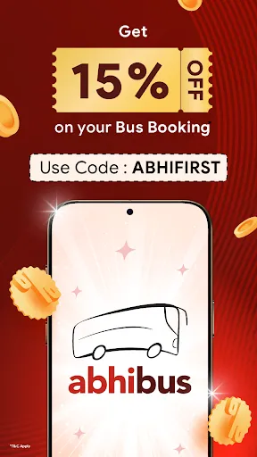 Скриншот 1 — AbhiBus: Book Bus Tickets