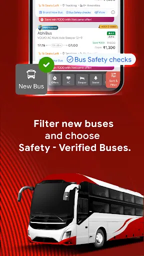 Скриншот 4 — AbhiBus: Book Bus Tickets