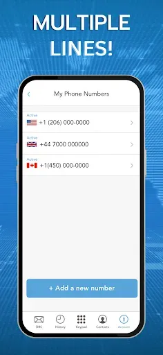 Скриншот 2 — APhone - Second Phone Number