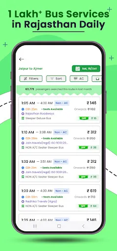 Скриншот 3 — ApniBus Sabse Sasti Bus Ticket