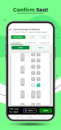 Скриншот 4 — ApniBus Sabse Sasti Bus Ticket