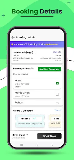 Скриншот 7 — ApniBus Sabse Sasti Bus Ticket