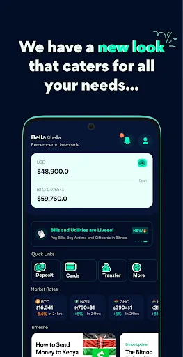 Скриншот 1 — Bitnob