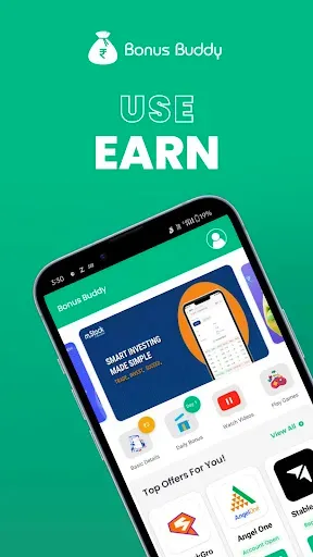 Скриншот 1 — Bonus Buddy: Earn Money Online