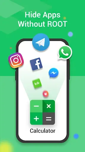Скриншот 1 — Calculator Vault - App Hider