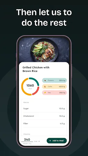 Скриншот 3 — Calosync AI - Calorie Counter