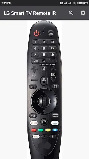 Скриншот 1 — LG Smart TV Remote IR