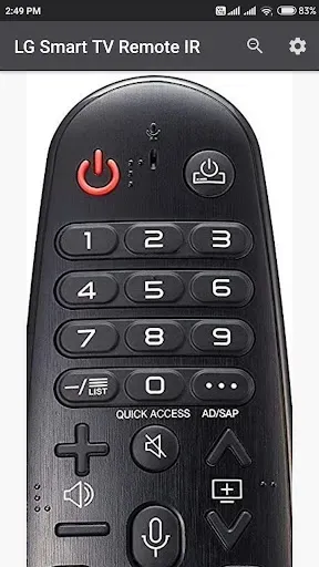Скриншот 2 — LG Smart TV Remote IR
