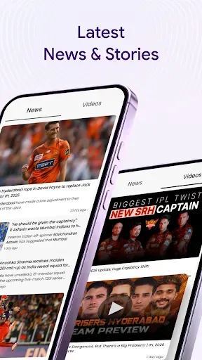 Скриншот 4 — Cricket Guru - Fast Live Score
