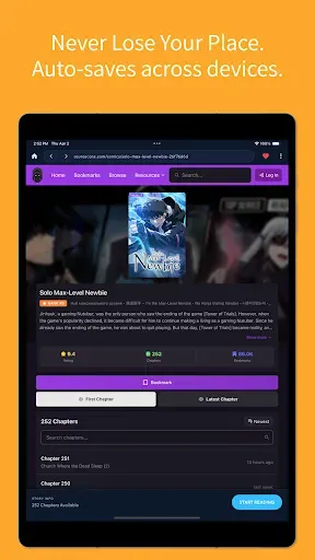 Скриншот 7 — EZ Manga - Web Browser