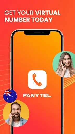 Скриншот 1 — Fanytel - Virtual Phone Number