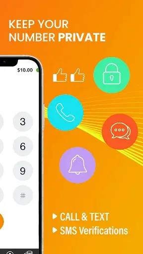 Скриншот 3 — Fanytel - Virtual Phone Number