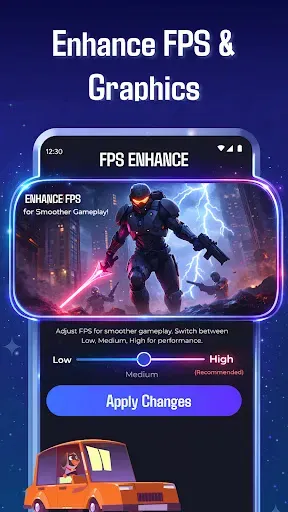 Скриншот 2 — Game Booster: FPS, Game Turbo