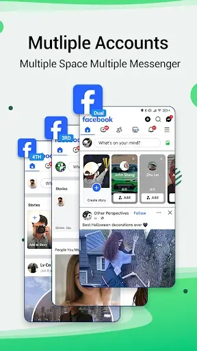 Скриншот 2 — Dual App - Multiple Accounts