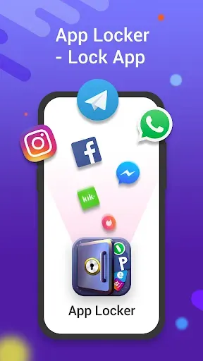 Скриншот 1 — App Locker - Lock App