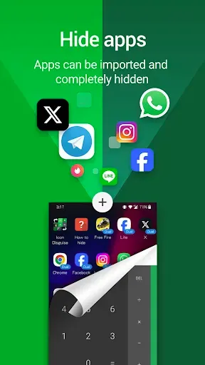 Скриншот 1 — App Hider-Hide Apps and Photos