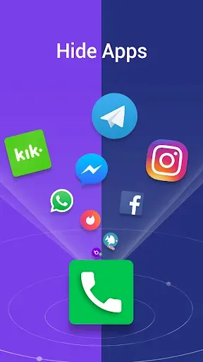 Скриншот 1 — Dialer Vault: App Hider