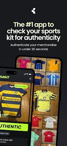 Скриншот 1 — KitLegit: Apparel Verification