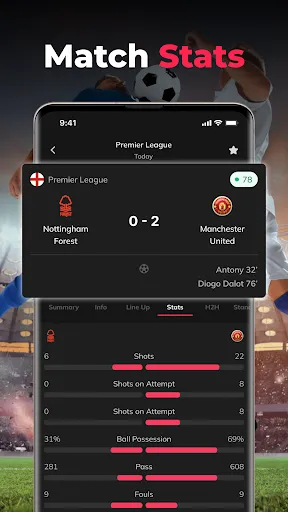 Скриншот 2 — Live TV : Live Scores App