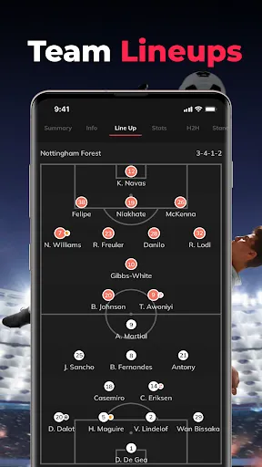 Скриншот 3 — Live TV : Live Scores App
