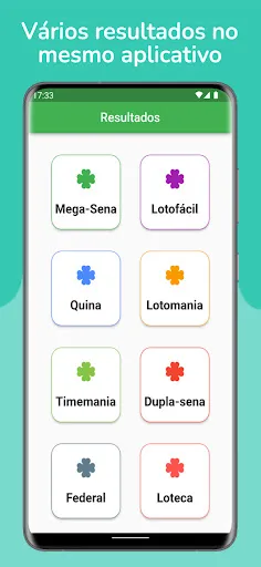 Скриншот 2 — Resultados da Loteria