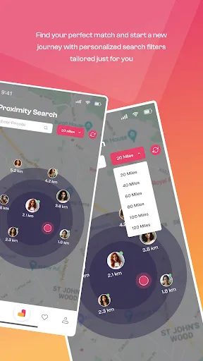 Скриншот 2 — Matchndate-Find Love In Motion
