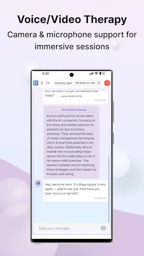 Скриншот 6 — Menthra: AI Wellness Companion