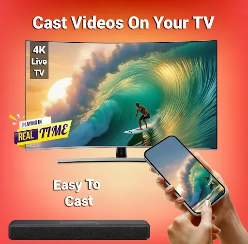 Скриншот 1 — Smart TV Cast: Screen Share