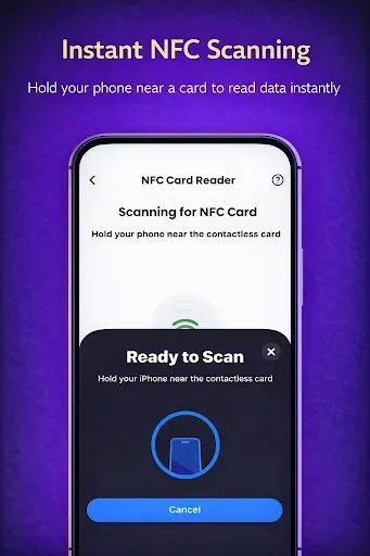 Скриншот 2 — NFC Reader & Card Wallet
