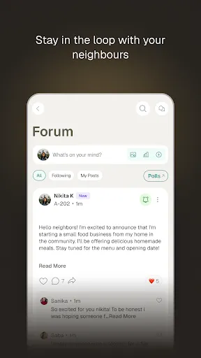 Скриншот 4 — NoBrokerHood:Smart Society App