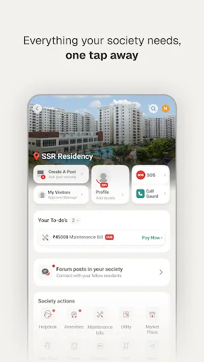 Скриншот 5 — NoBrokerHood:Smart Society App