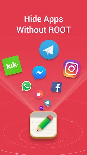 Скриншот 2 — Notepad Vault - Hide Apps