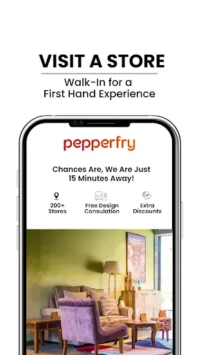Скриншот 3 — Pepperfry Furniture Store
