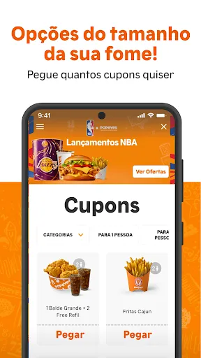 Скриншот 3 — Popeyes Brasil